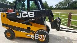 Jcb Teletruk Tlt25g Telescopic Forklift Truck 2015 Lpg 2wd 4861 Hours 4m Boom