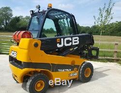 Jcb Teletruk Tlt25g Telescopic Forklift Truck 2015 Lpg 2wd 4861 Hours 4m Boom