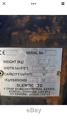 Jcb telehandler bucket