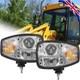 LED Headlight RHD DRL For JCB Various 2CX 3CX 4CX Loadall Telehandler Telescopic