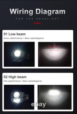 LED Headlights For Caterpillar Skid Steer Loader(s) 236D 242D 246C 246D 256C