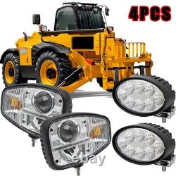 LED Headlights&Work Lights Kits Replacement For JCB Fastrac Telehandler LED Headlights&Work Lights Kits Replacement For JCB Fastrac Telehandler