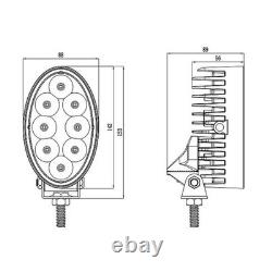 LED Headlights&Work Lights Kits Replacement For JCB Fastrac Telehandler