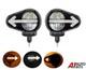 Led Headlight Lights Fit JCB Telehandler Loader Loadall Head Wired Headlamp L+R