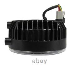 Led Headlight Lights Fit JCB Telehandler Loader Loadall Head Wired Headlamp L+R