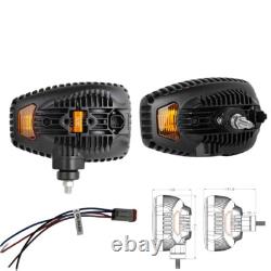 Lh +Rh For Jcb Telehandler Loader Loadall LED Head Lights Headlamps Indicator