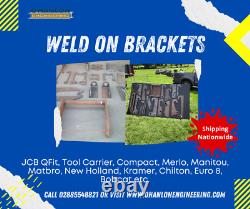 Linkages, Weld on Brackets, Telehandlers, Telescopic handler, JCB, Matbro, Merlo