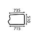 Lower Door Glass For Jcb 536-60 536-60t 536-70 541-70 Loadalls