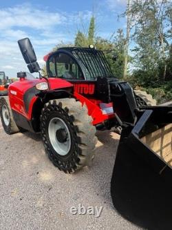 MANITOU 751-140 WASTE MASTER Telehandler Loader Solid Tyres Merlo Cat JCB 2018