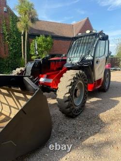 MANITOU 751-140 WASTE MASTER Telehandler Loader Solid Tyres Merlo Cat JCB 2018