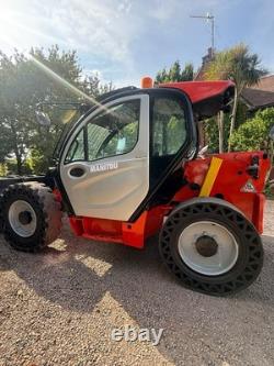 MANITOU 751-140 WASTE MASTER Telehandler Loader Solid Tyres Merlo Cat JCB 2018