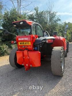 MANITOU 751-140 WASTE MASTER Telehandler Loader Solid Tyres Merlo Cat JCB 2018