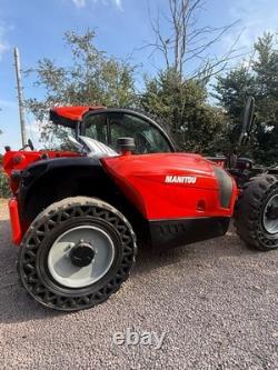 MANITOU 751-140 WASTE MASTER Telehandler Loader Solid Tyres Merlo Cat JCB 2018