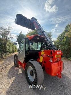 MANITOU 751-140 WASTE MASTER Telehandler Loader Solid Tyres Merlo Cat JCB 2018