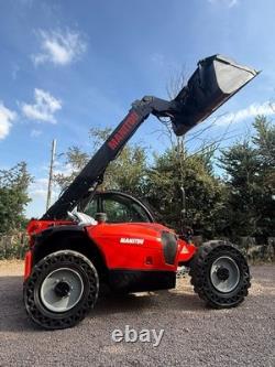 MANITOU 751-140 WASTE MASTER Telehandler Loader Solid Tyres Merlo Cat JCB 2018