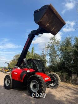 MANITOU 751-140 WASTE MASTER Telehandler Loader Solid Tyres Merlo Cat JCB 2018