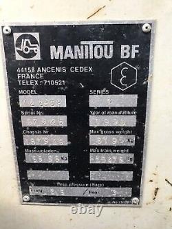 MANITOU ROUGH TERRAIN Forklift TELEHANDLER Diesel Not Jcb Merlo