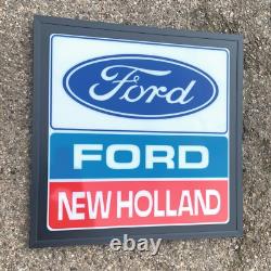 Manitou Lightup Sign Led Illuminated Garage Tractor Forklift Jcb Telehandler