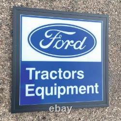 Manitou Lightup Sign Led Illuminated Garage Tractor Forklift Jcb Telehandler