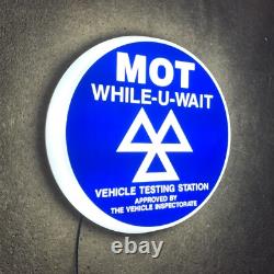 Manitou Lightup Sign Led Illuminated Garage Tractor Forklift Jcb Telehandler