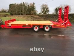 McKee 19t Low Loader 24ft. Tractor Digger Excavator Loader Telehandler Plant JCB