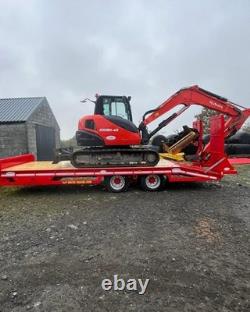 McKee 19t Low Loader 24ft. Tractor Digger Excavator Loader Telehandler Plant JCB