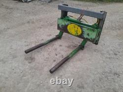 Mchale bale squeeze on JCB Q Fit Brackets, telehandler, Matbro, Manitou