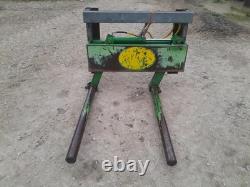 Mchale bale squeeze on JCB Q Fit Brackets, telehandler, Matbro, Manitou