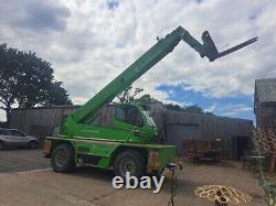 Merlo telehandler 360 roto sm (noto jcb telehandler mobile crane)