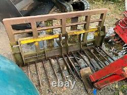 Muck Fork Bucket Tractor Jcb Manitou Telehandler Loader