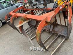 Muck Grab. Telehandler Loadall Loader Spreader Tractor Trailer Bucket JCB Claas