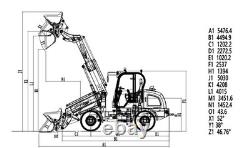 NEW CRX 816 Loader, tractor / Telehandler, Like A JCB, kramer Matbro Manitou