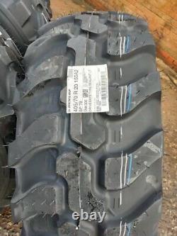 NEW DUNLOP SPT9 405/70R20 (16.0/70x20) Telehandler, loader radial tyre new