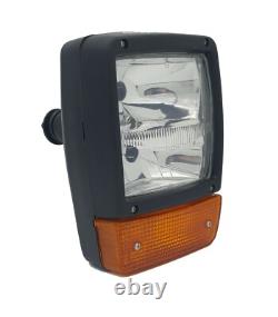 PAIR JCB Telehandler Loader Loadall Headlight Head Light Lamp Headlamp Indicator