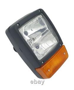 PAIR of JCB Telehandler Loader Loadall Headlights Head Light Headlamps Indicator