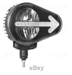 Pair For JCB Telehandler Loader Loadall Headlight Head Led Lights Wired Headlamp