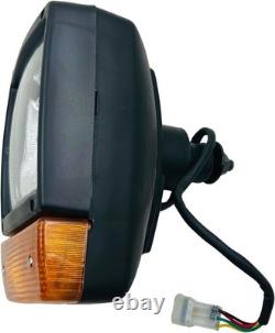 Pair Front Headlight Headlamp Head Light for JCB Telehandler Telescopic Forklift