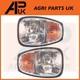 Pair Front Headlights Headlamps Lights Lamps L&R for JCB Telehandler Telescopic