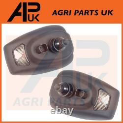 Pair Front Headlights Headlamps Lights Lamps L&R for JCB Telehandler Telescopic