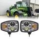 Pair Head Light For JCB John Deere 3200 3215 3220 3400 3415 3420 Telehandler