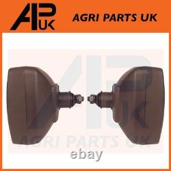 Pair Headlights Head Light Headlamp Indicator for JCB Telehandler Loader Loadall