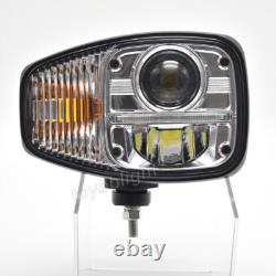 Pair LED Headlight For JCB Telehandler 540-200, 531-70, 550-140, TM 180/220/320