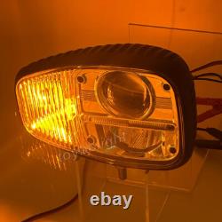 Pair LED Headlight For JCB Telehandler 540-200, 531-70, 550-140, TM 180/220/320