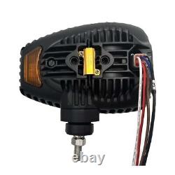 Pair LED Headlight Lights For JCB Telehandler Loader Loadall Head Wired Headlamp