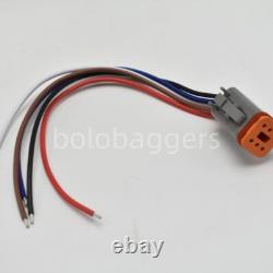 Pair LED Headlight Lights Head Wired Headlamp For JCB Telehandler Loader Loadall