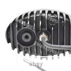 Pair LED Headlights/Oval LED Work Lights Replacement For JCB Fastrac Telehandler