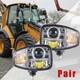 Pair LH+RH of Full LED Headlights DRL And Indicator For JCB Fastrac Telehandler