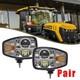 Pair of Full LED Headlights 700/50193,700/50192 For JCB Fastrac Telehandler