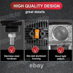 Pair of Full LED Headlights 700/50193,700/50192 For JCB Fastrac Telehandler