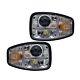 Pair of Full LED Headlights RH+LH With Indicator For JCB Fastrac Telehandler